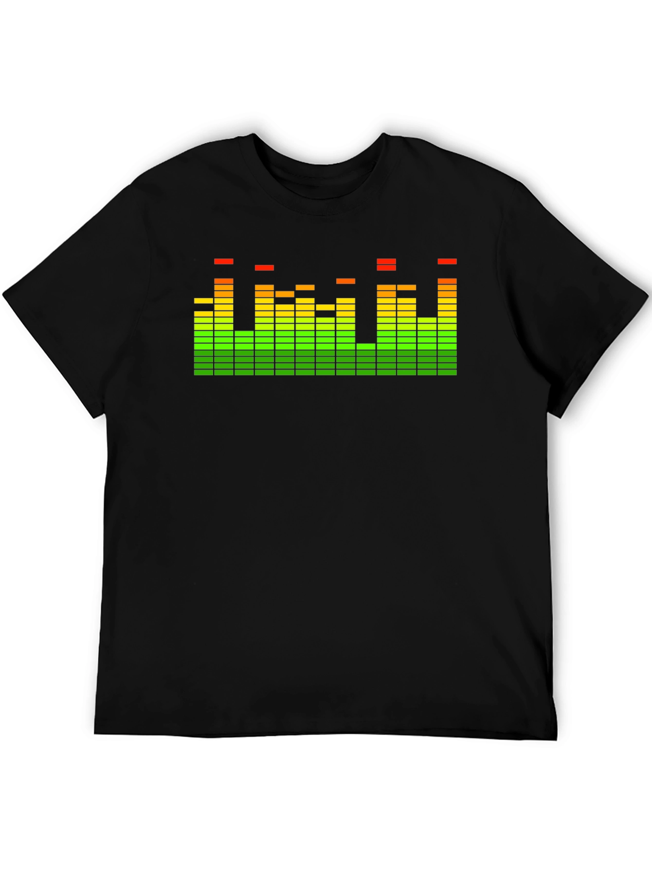 Equalizer Graphic Print T-Shirt - Music Lover