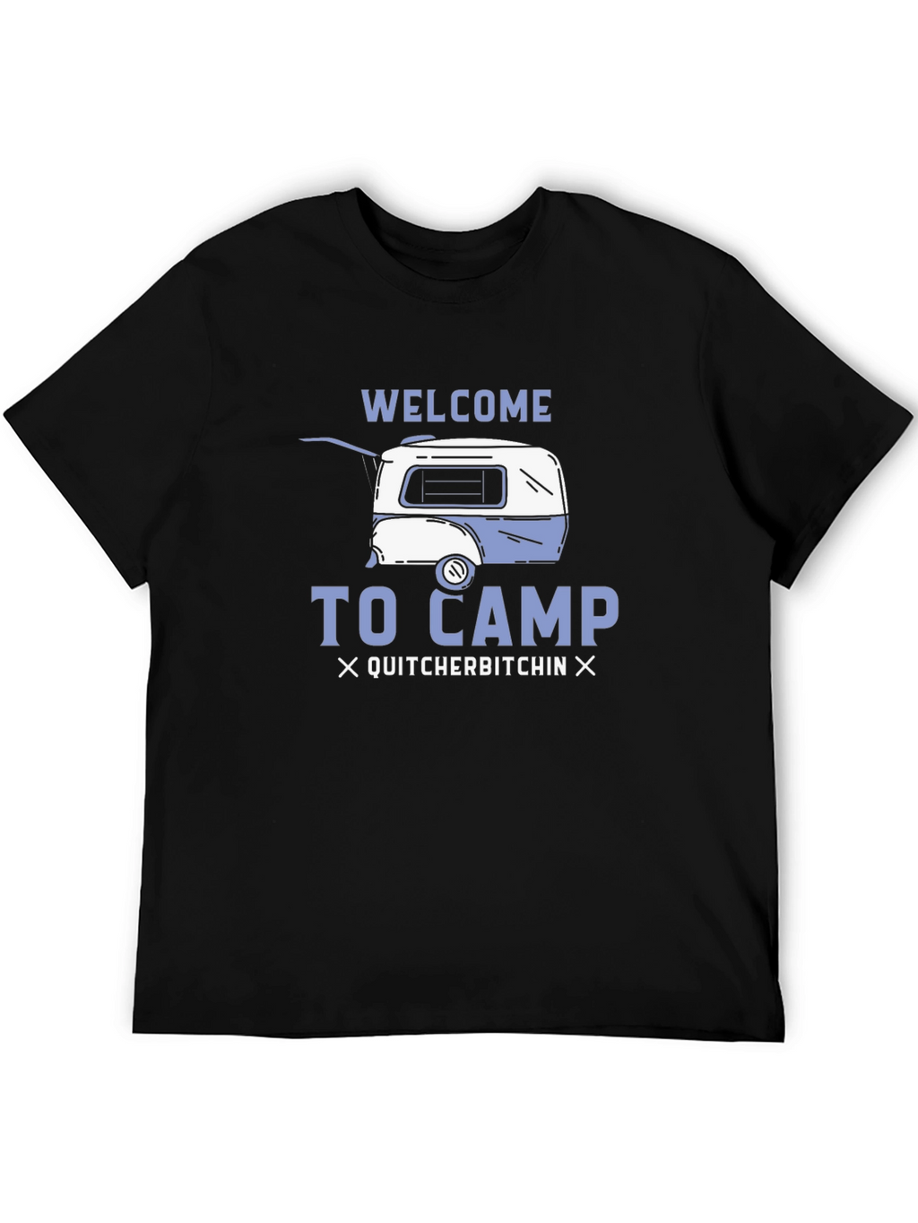 Welcome to Camp Novelty Graphic T-Shirt