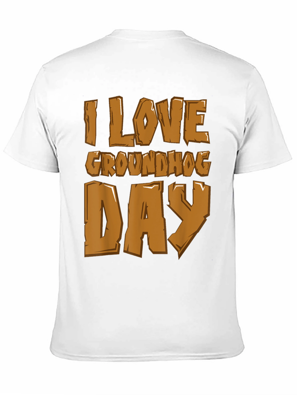 I Love Groundhog Day Graphic Tee - Black