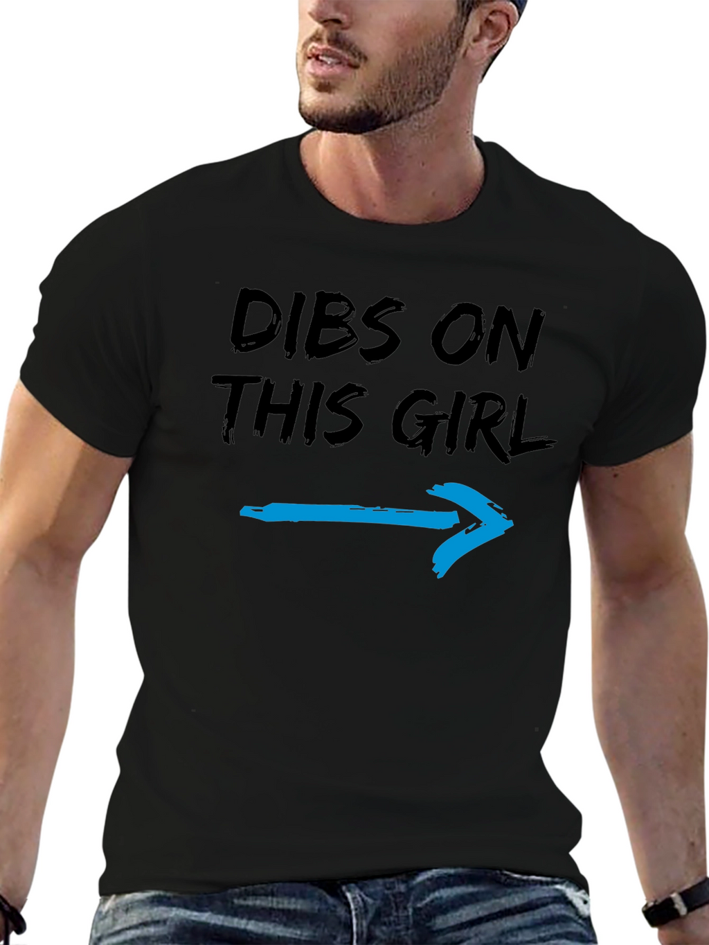 Dibs on This Girl T-Shirt - Funny Graphic Tee
