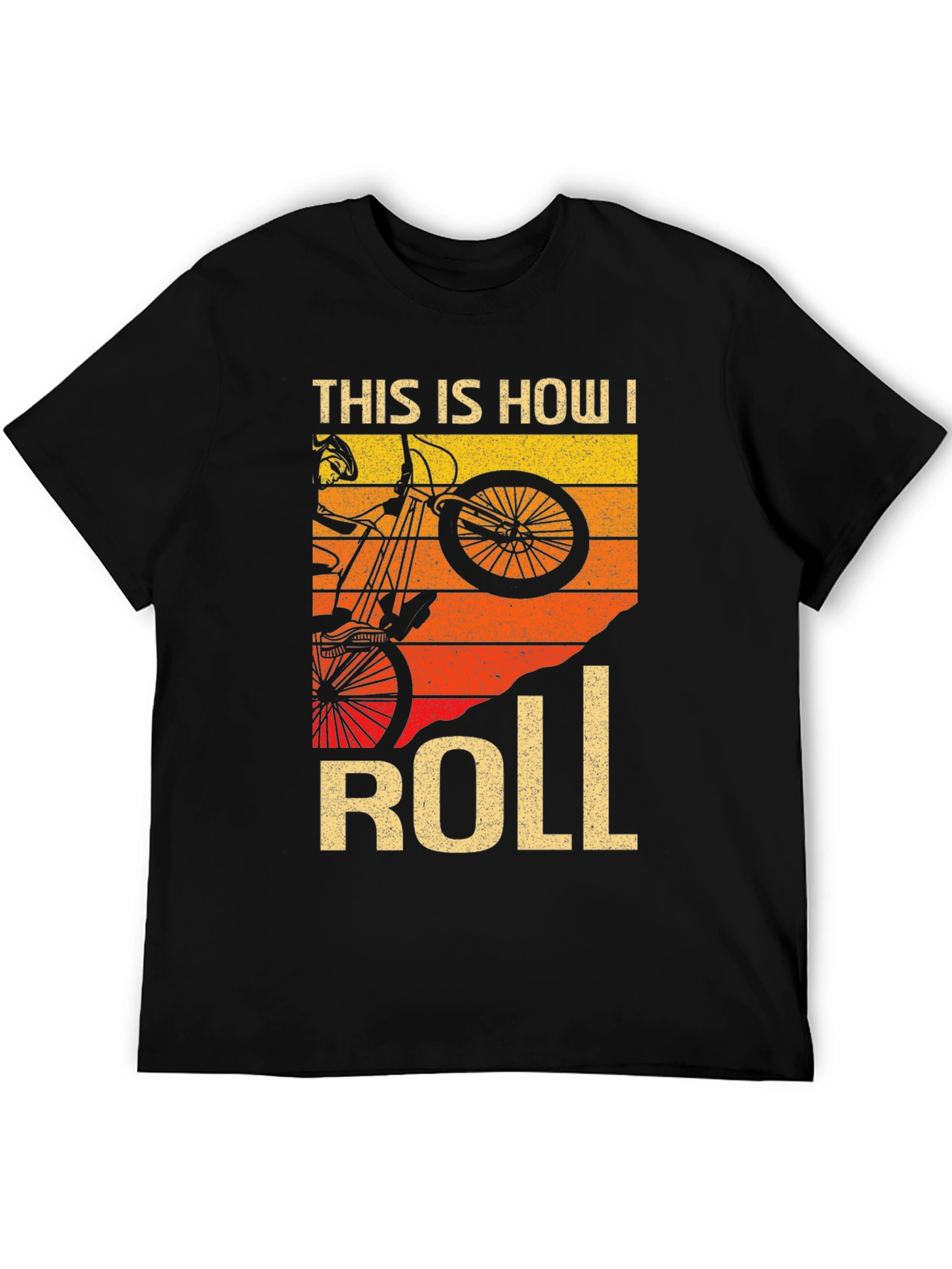 This Is How I Roll Retro Biker T-Shirt