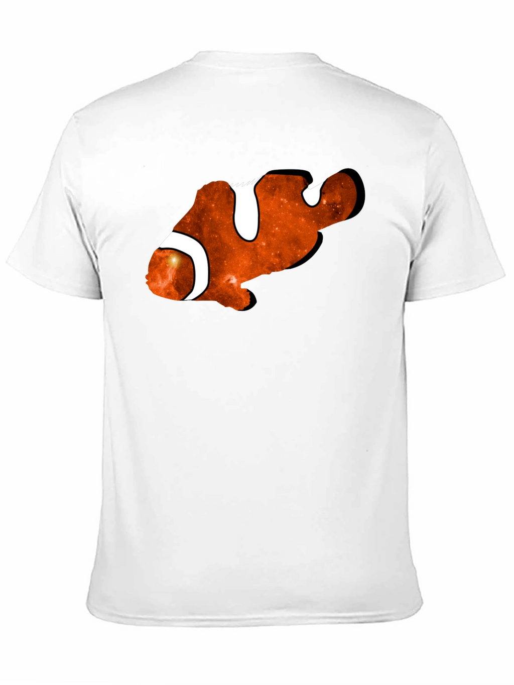 Galaxy Clownfish Black T-Shirt - Unique Graphic Tee