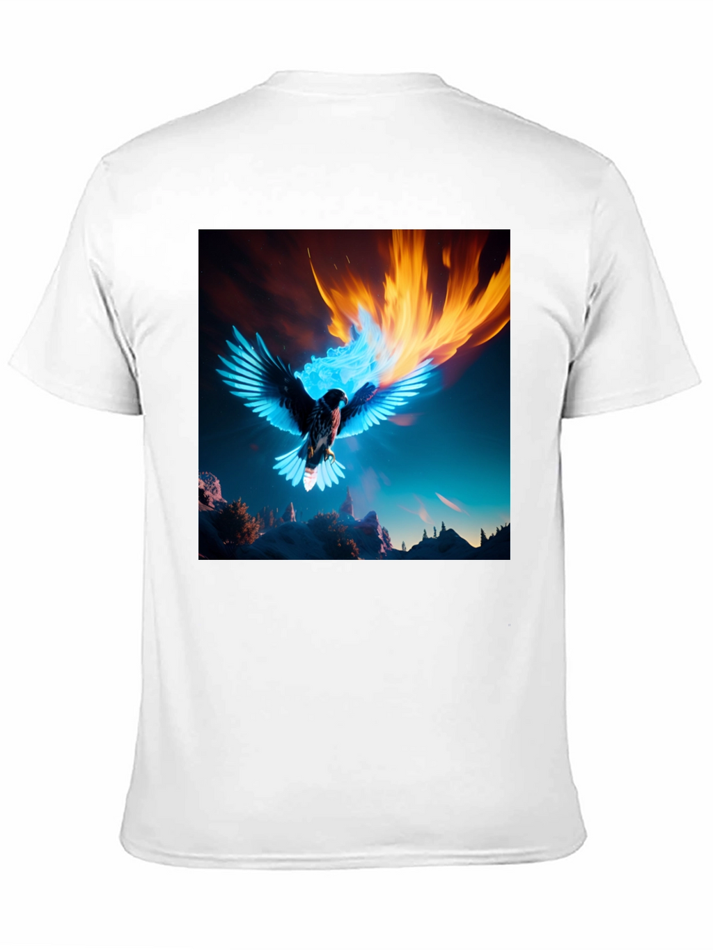 Fiery Eagle Graphic Tee