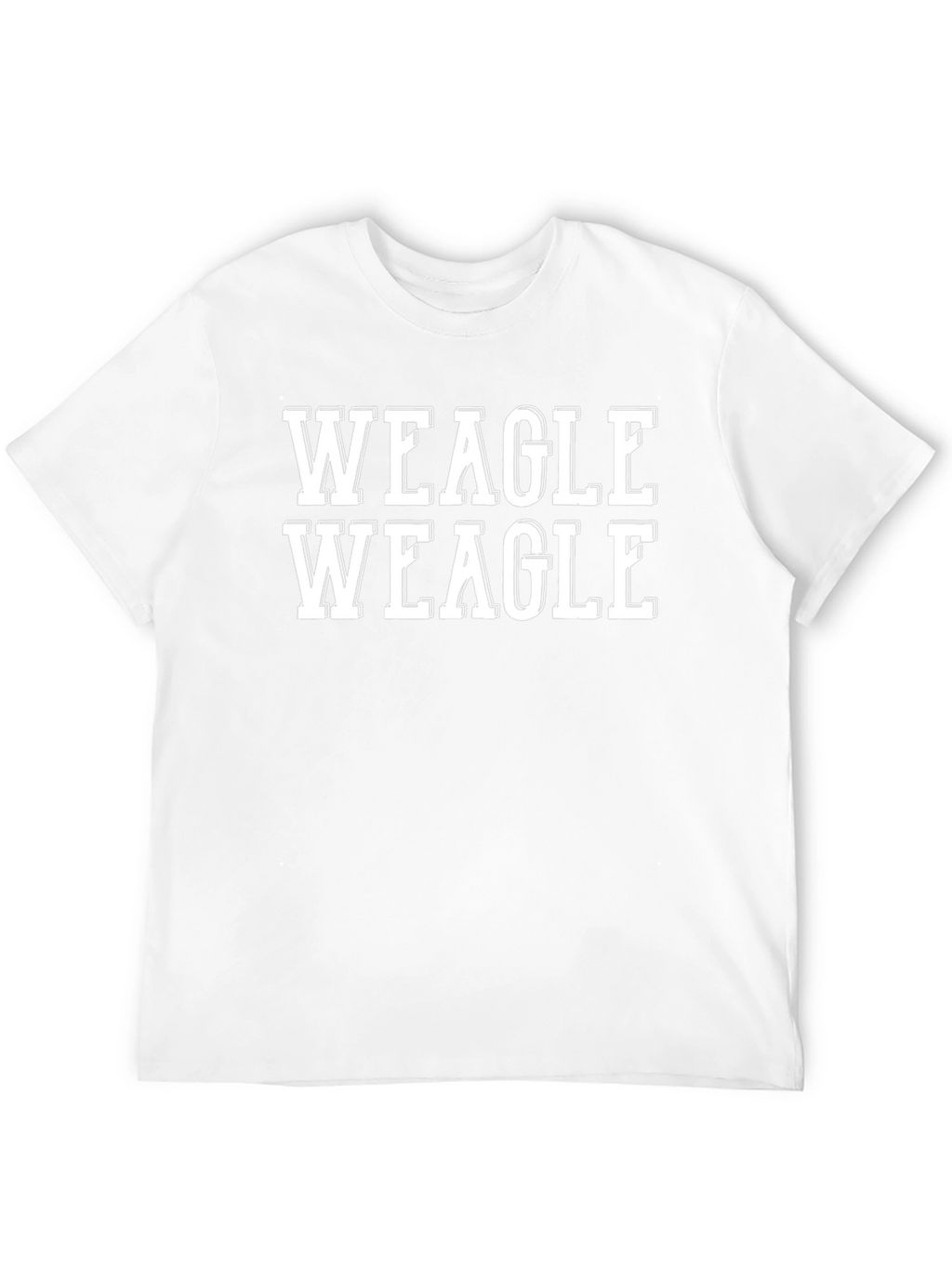 Weagle Weagle Black Cotton T-Shirt