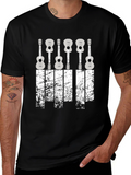 Ukulele Graphic Tee - Stylish Music Lover Shirt