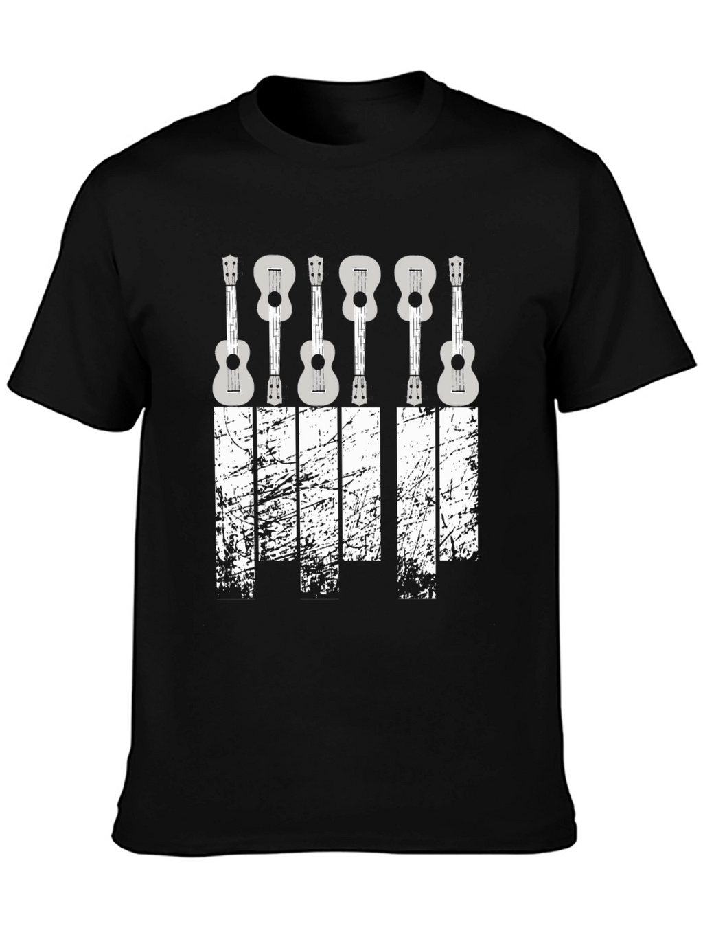 Ukulele Graphic Tee - Stylish Music Lover Shirt