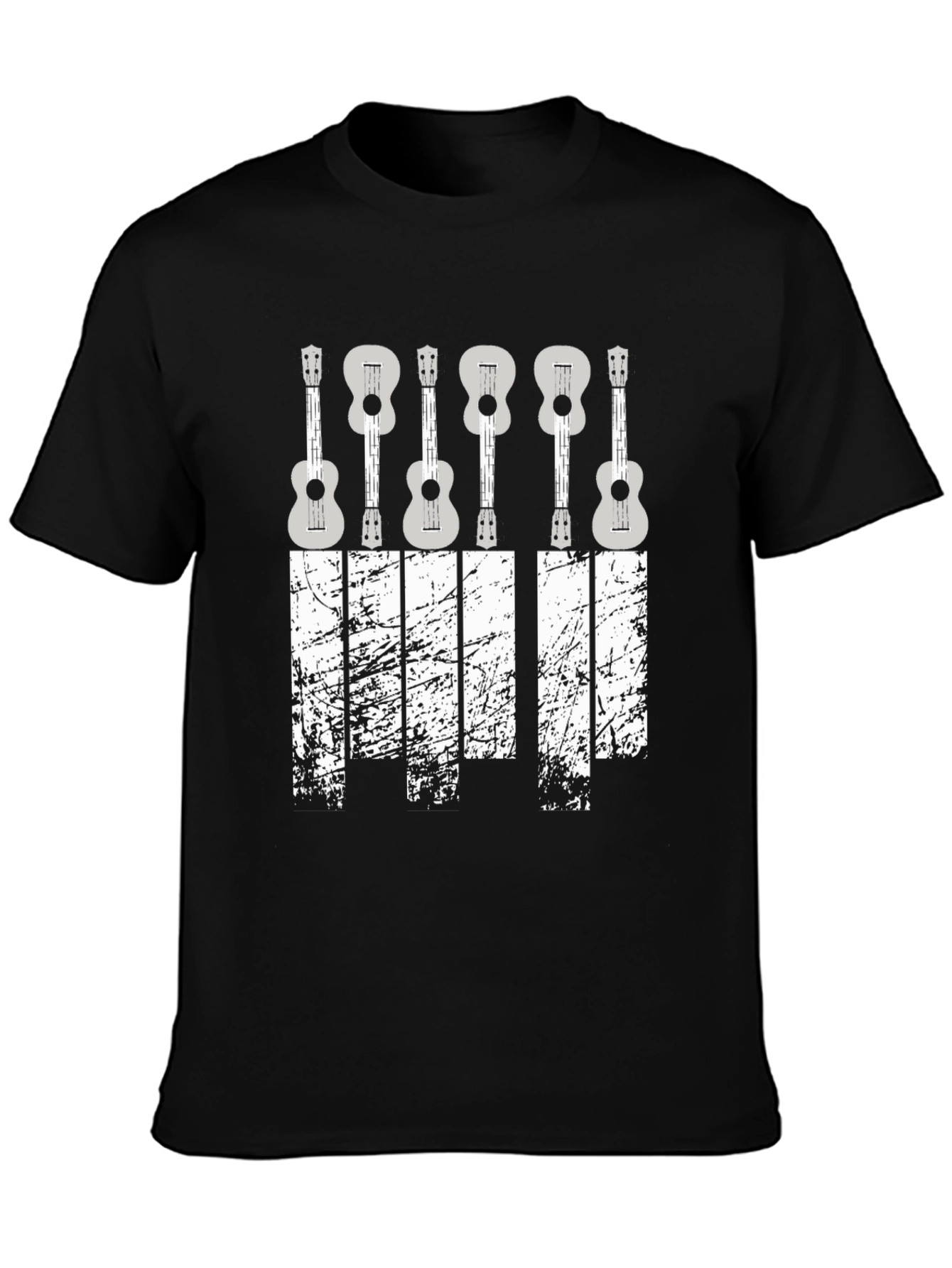 Ukulele Graphic Tee - Stylish Music Lover Shirt