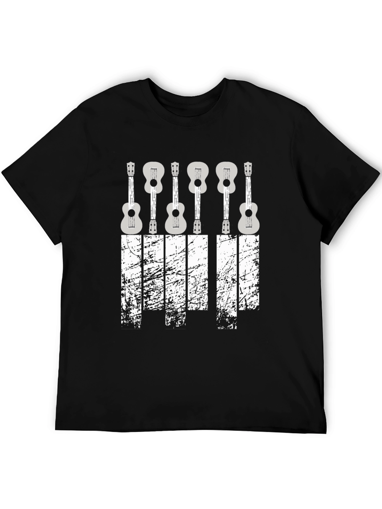 Ukulele Graphic Tee - Stylish Music Lover Shirt
