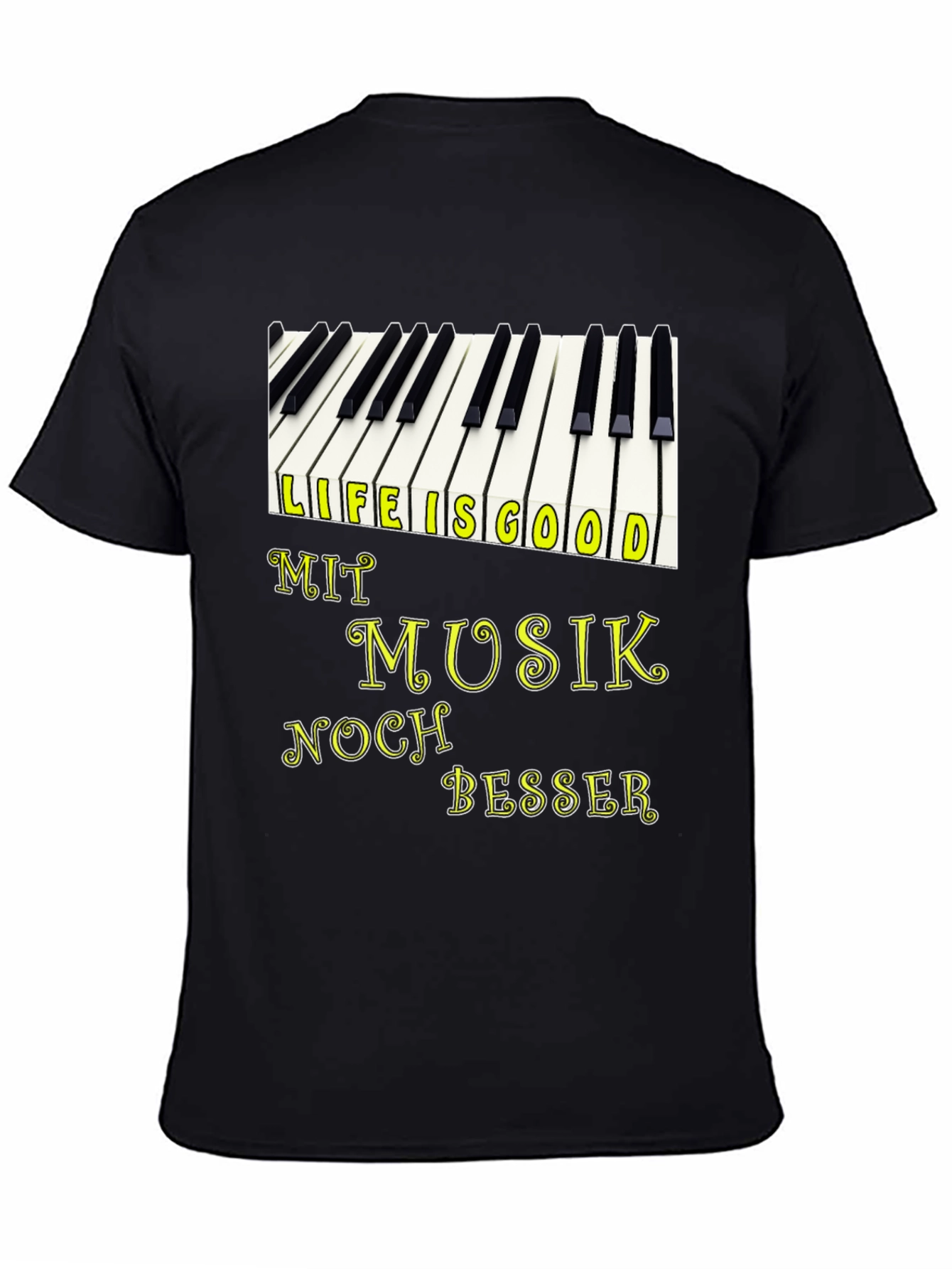 Life is Good with Music T-Shirt