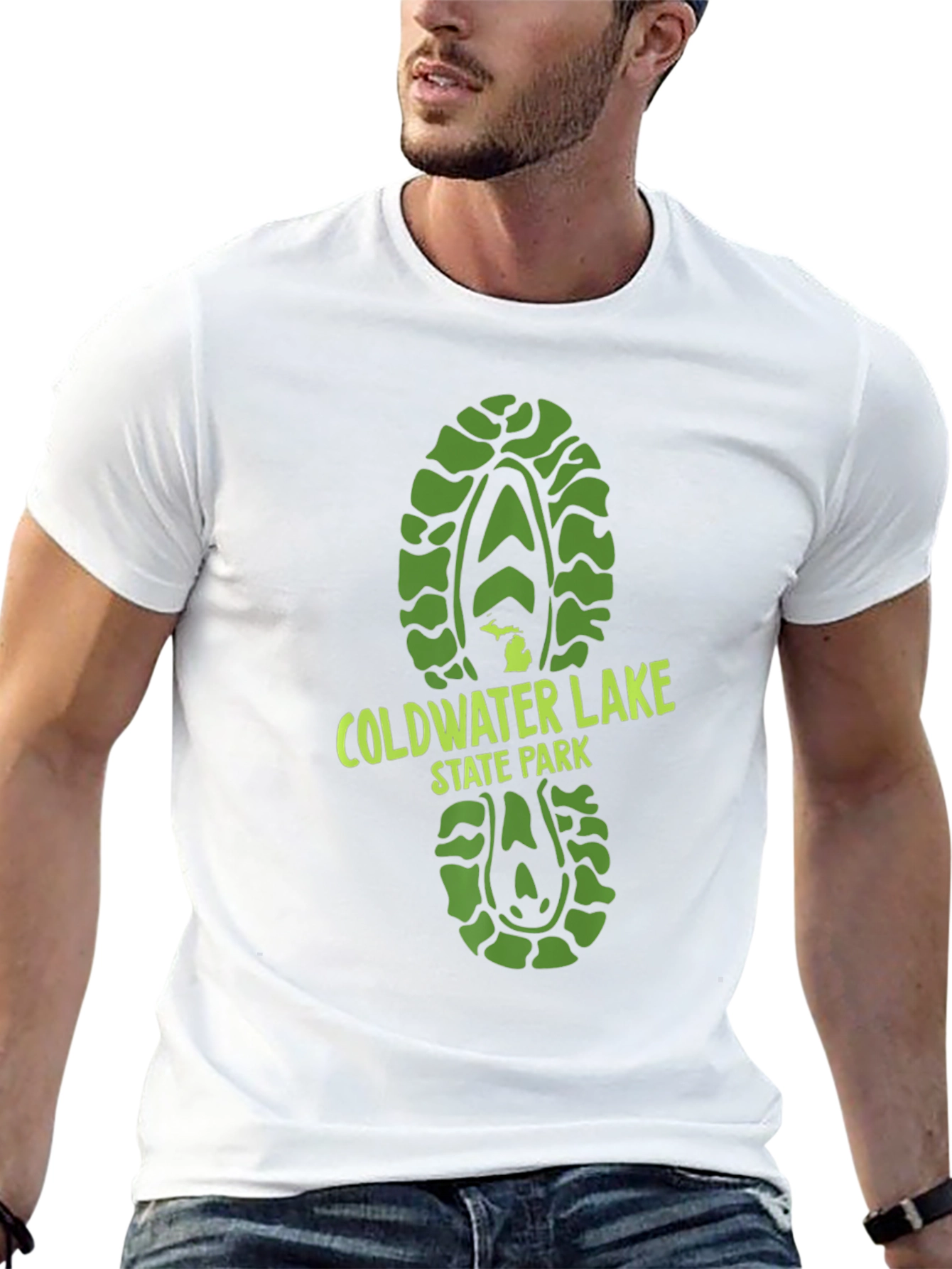 Coldwater Lake State Park Black T-Shirt