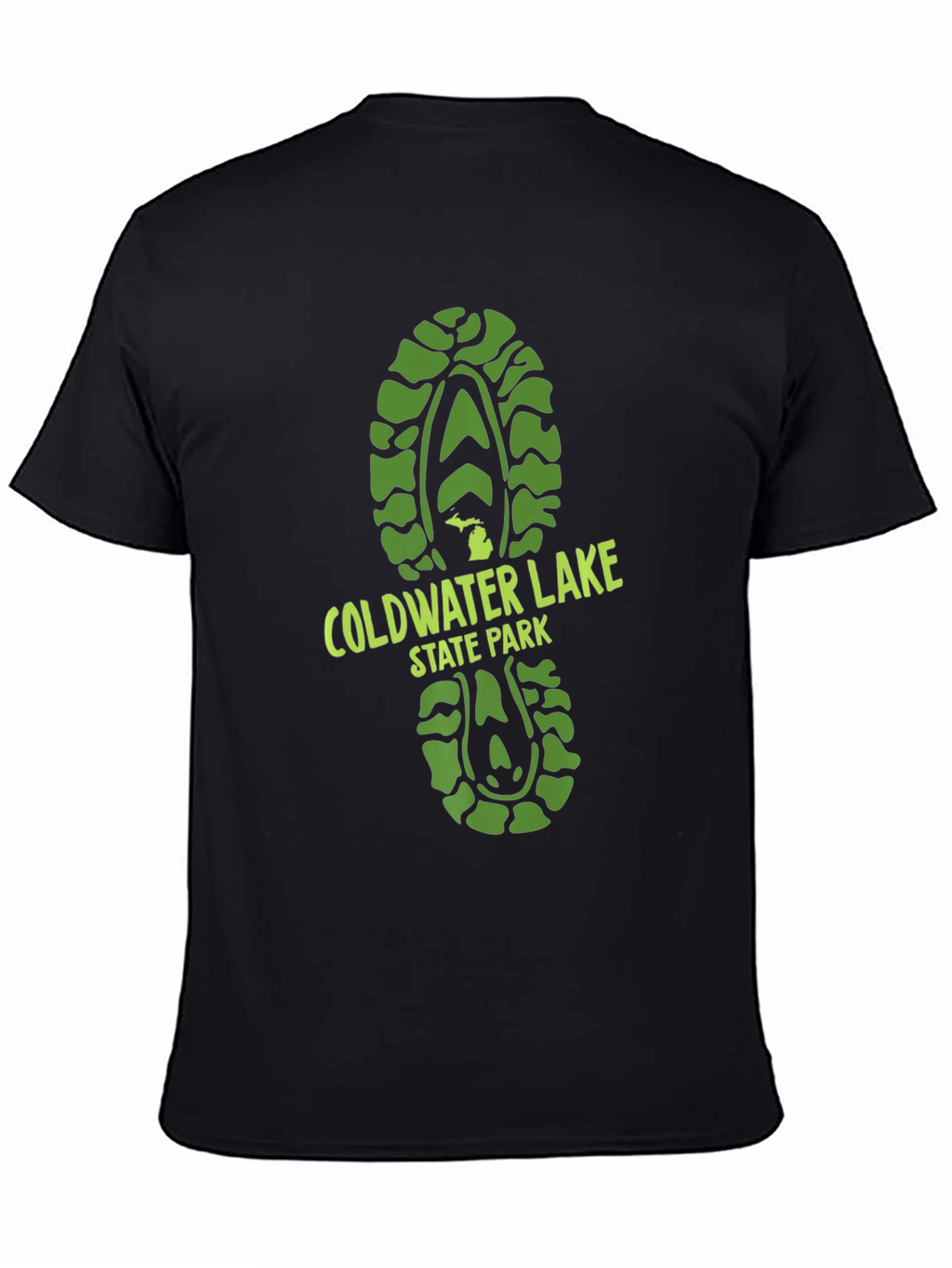 Coldwater Lake State Park Black T-Shirt