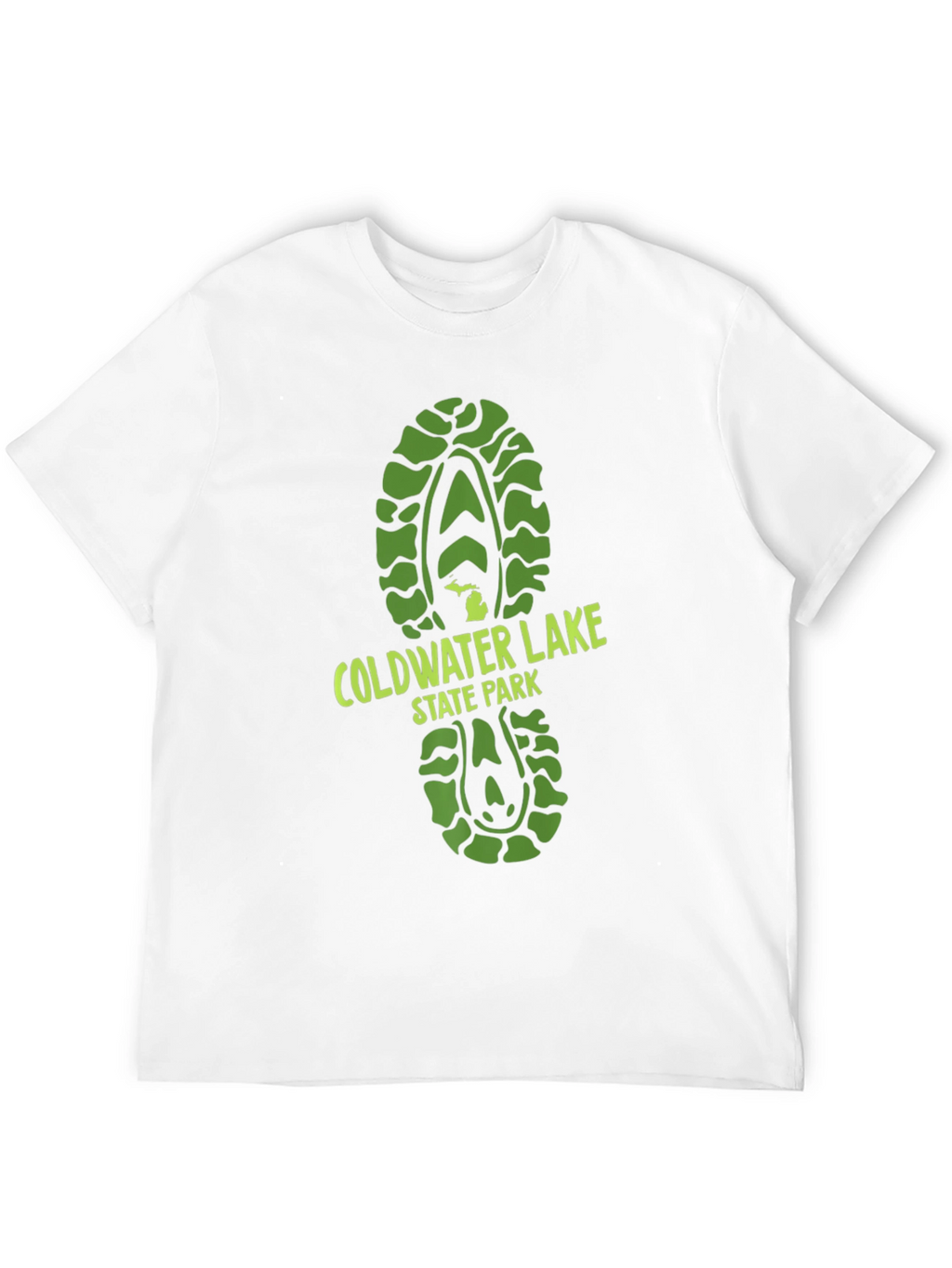 Coldwater Lake State Park Black T-Shirt