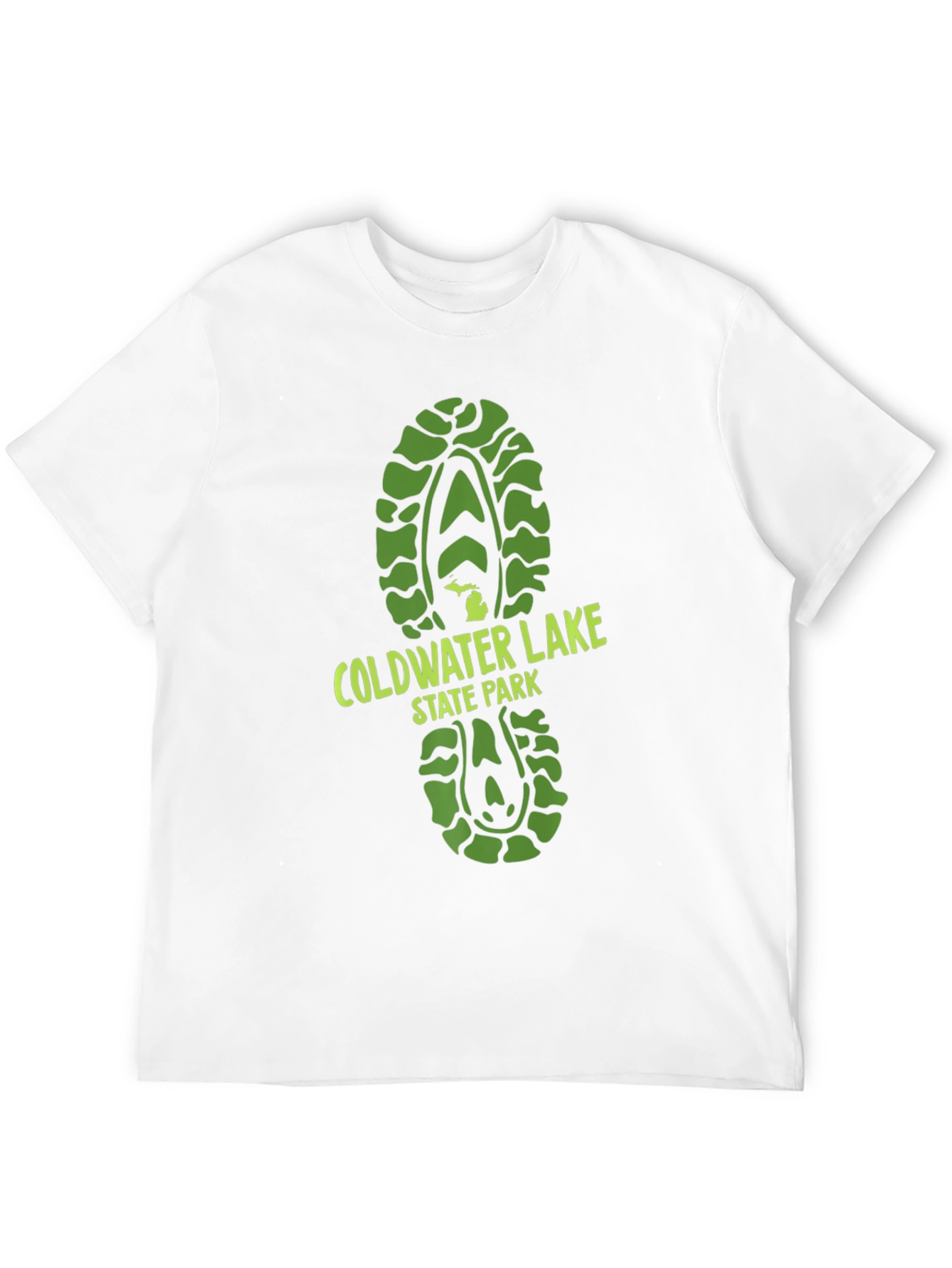 Coldwater Lake State Park Black T-Shirt