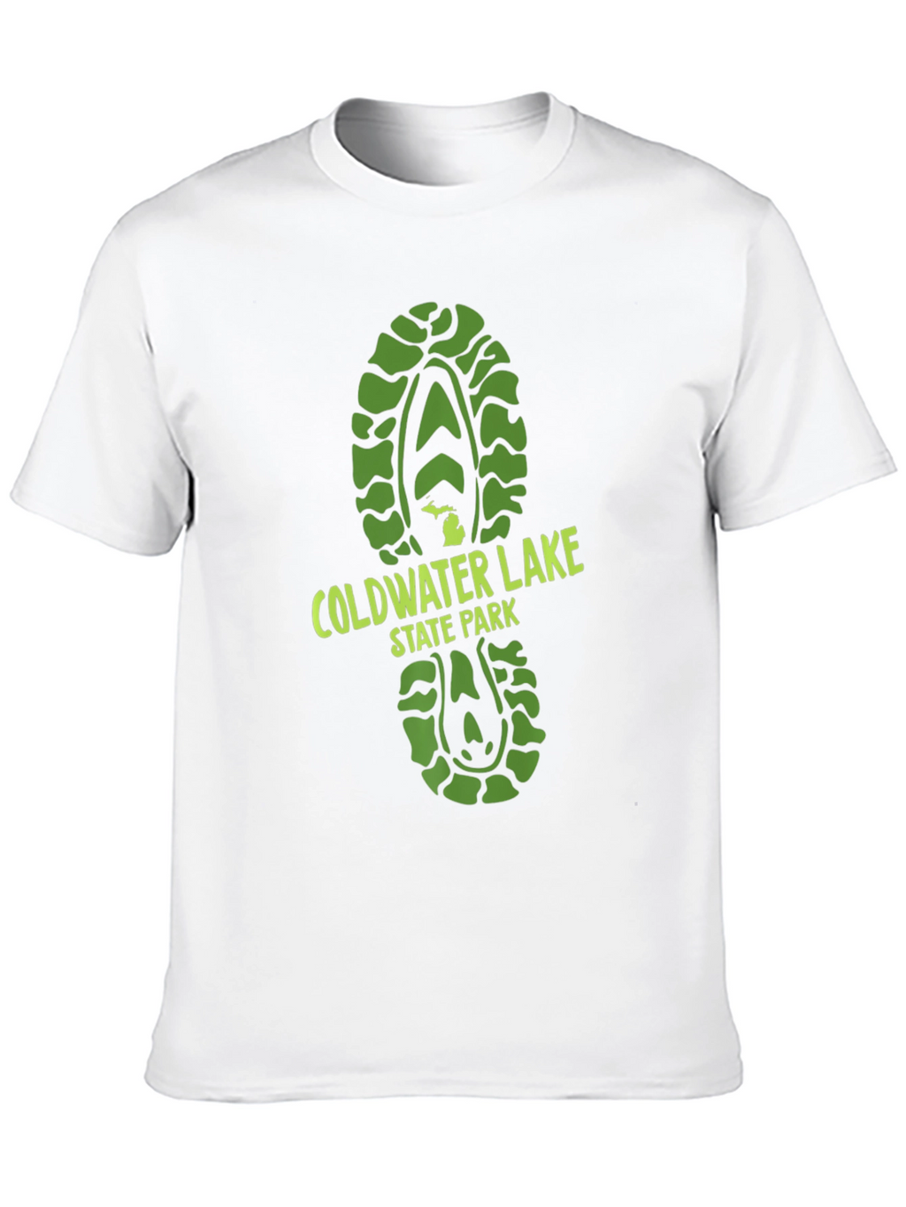 Coldwater Lake State Park Black T-Shirt