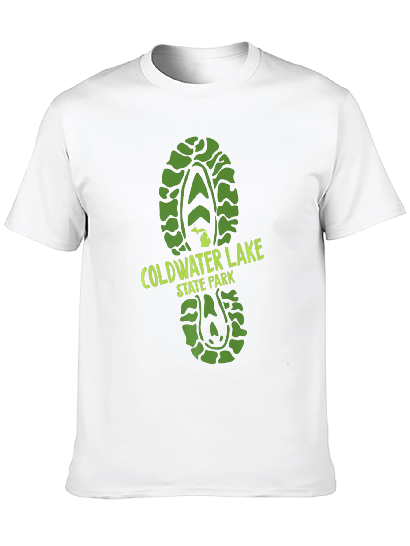 Coldwater Lake State Park Black T-Shirt