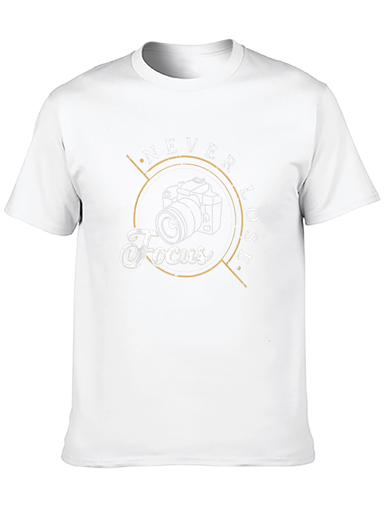 Never Lose Focus Graphic Tee - Photographer Shirt