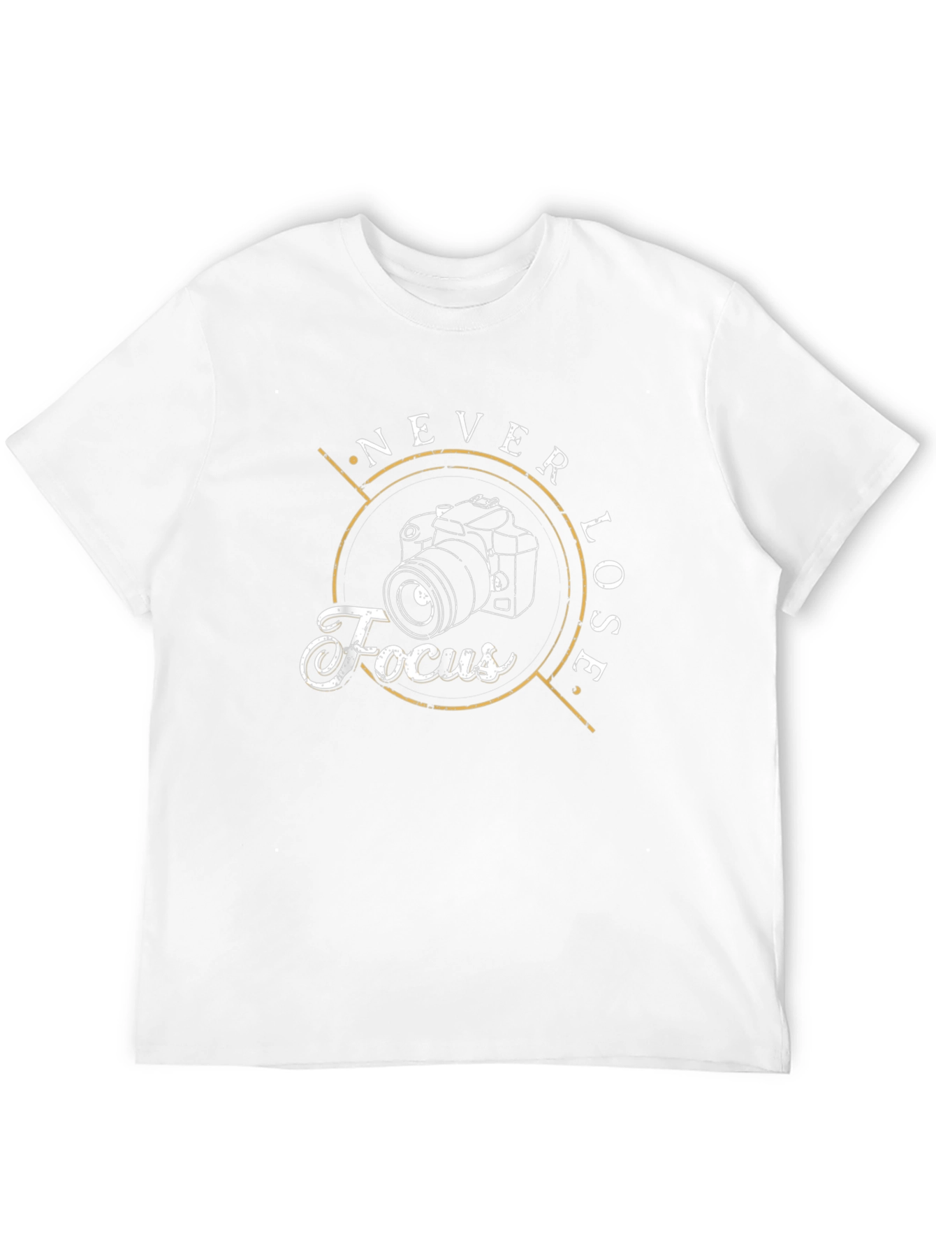 Never Lose Focus Graphic Tee - Photographer Shirt