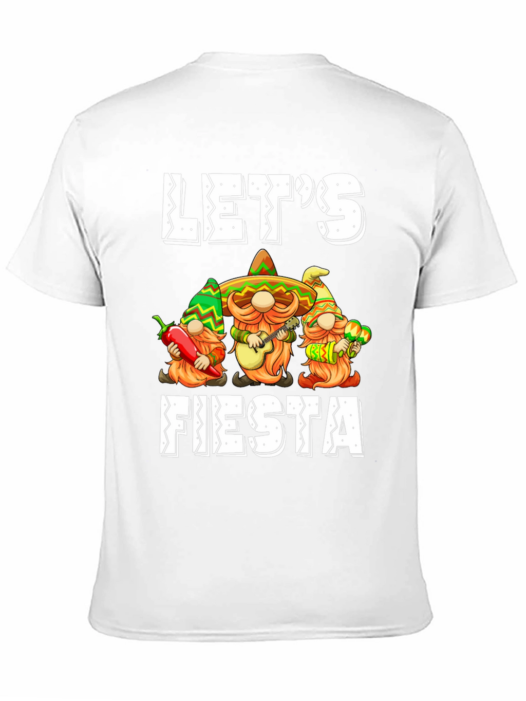 Lets Fiesta T-Shirt: Mexican Gnomes