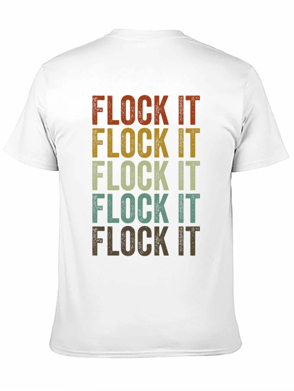 Flock It Retro Graphic Tee - Casual Comfort