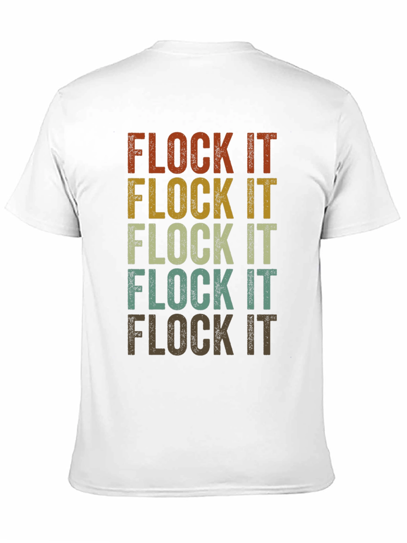 Flock It Retro Graphic Tee - Casual Comfort