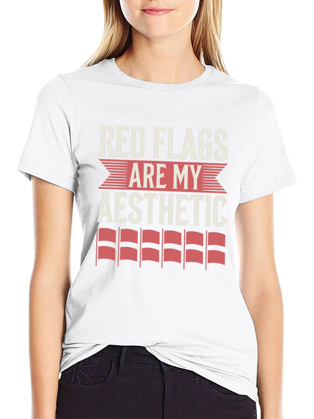 Red Flags Are My Aesthetic Graphic Tee