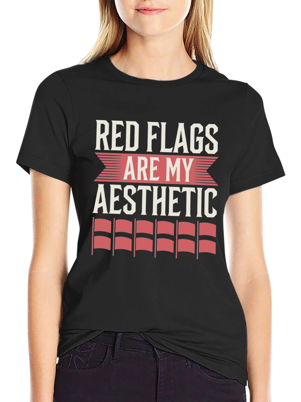 Red Flags Are My Aesthetic Graphic Tee