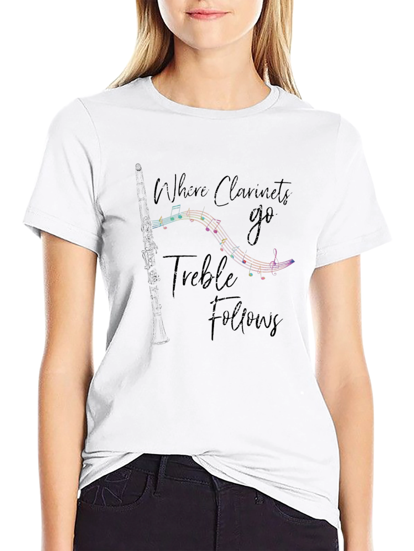 Clarinet Music Lover Graphic T-Shirt