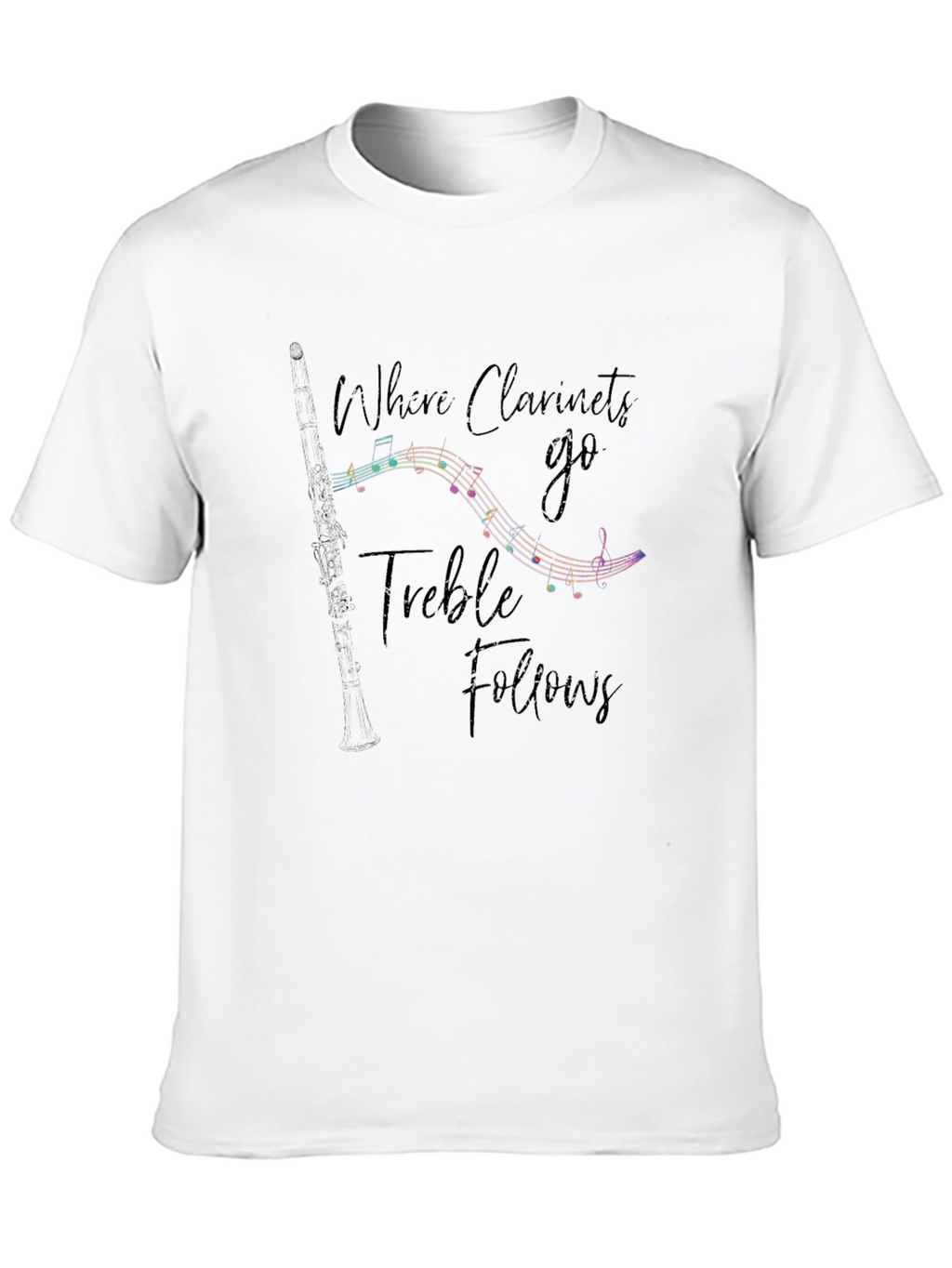 Clarinet Music Lover Graphic T-Shirt