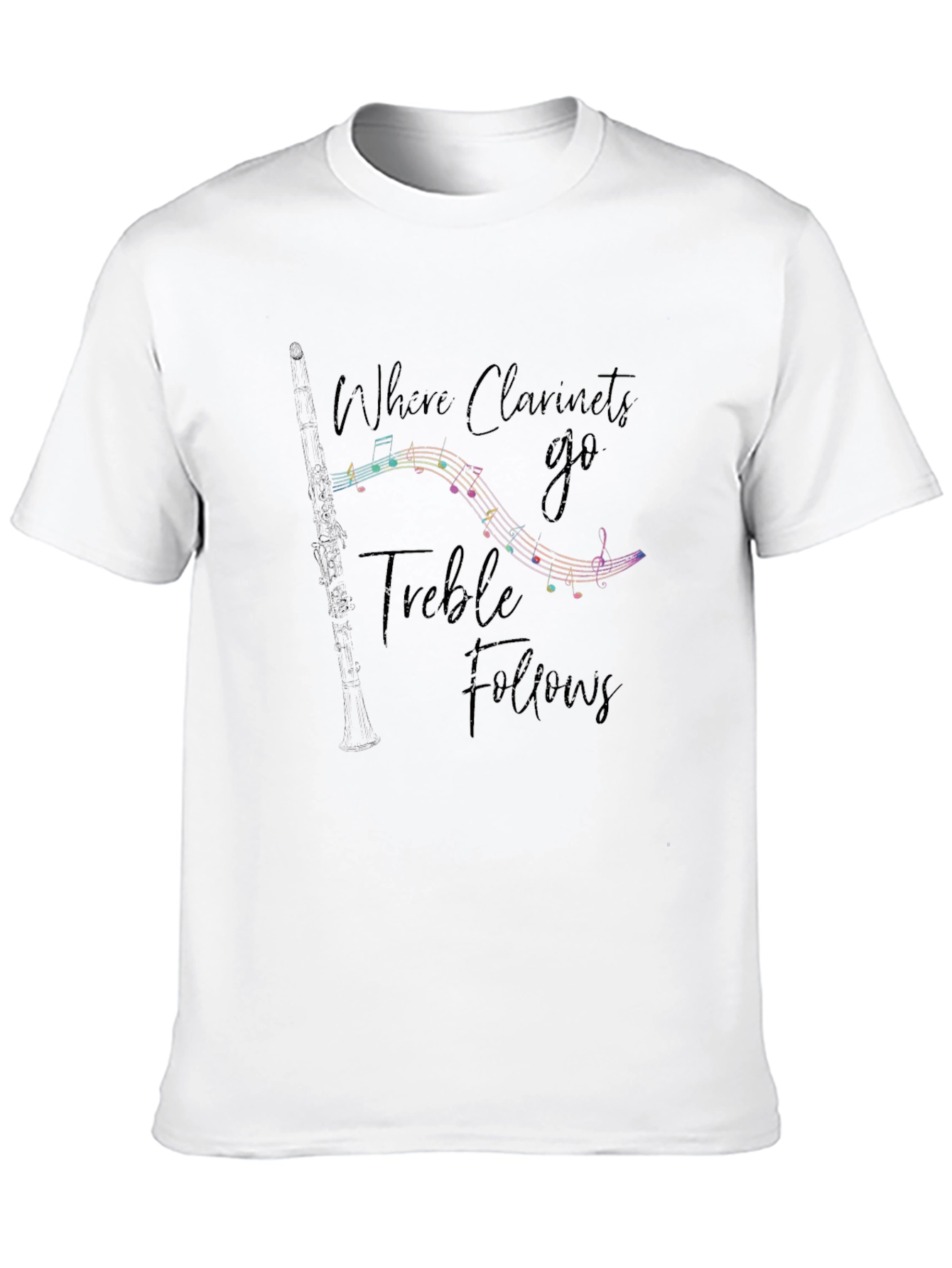 Clarinet Music Lover Graphic T-Shirt