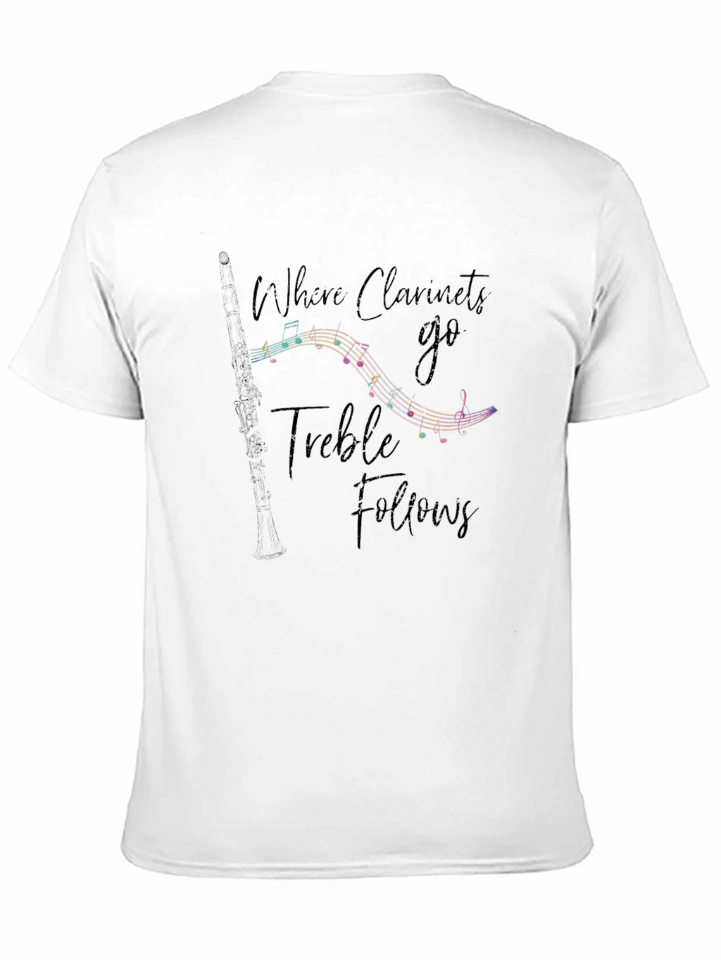 Clarinet Music Lover Graphic T-Shirt