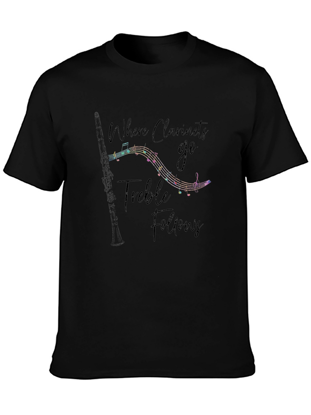 Clarinet Music Lover Graphic T-Shirt