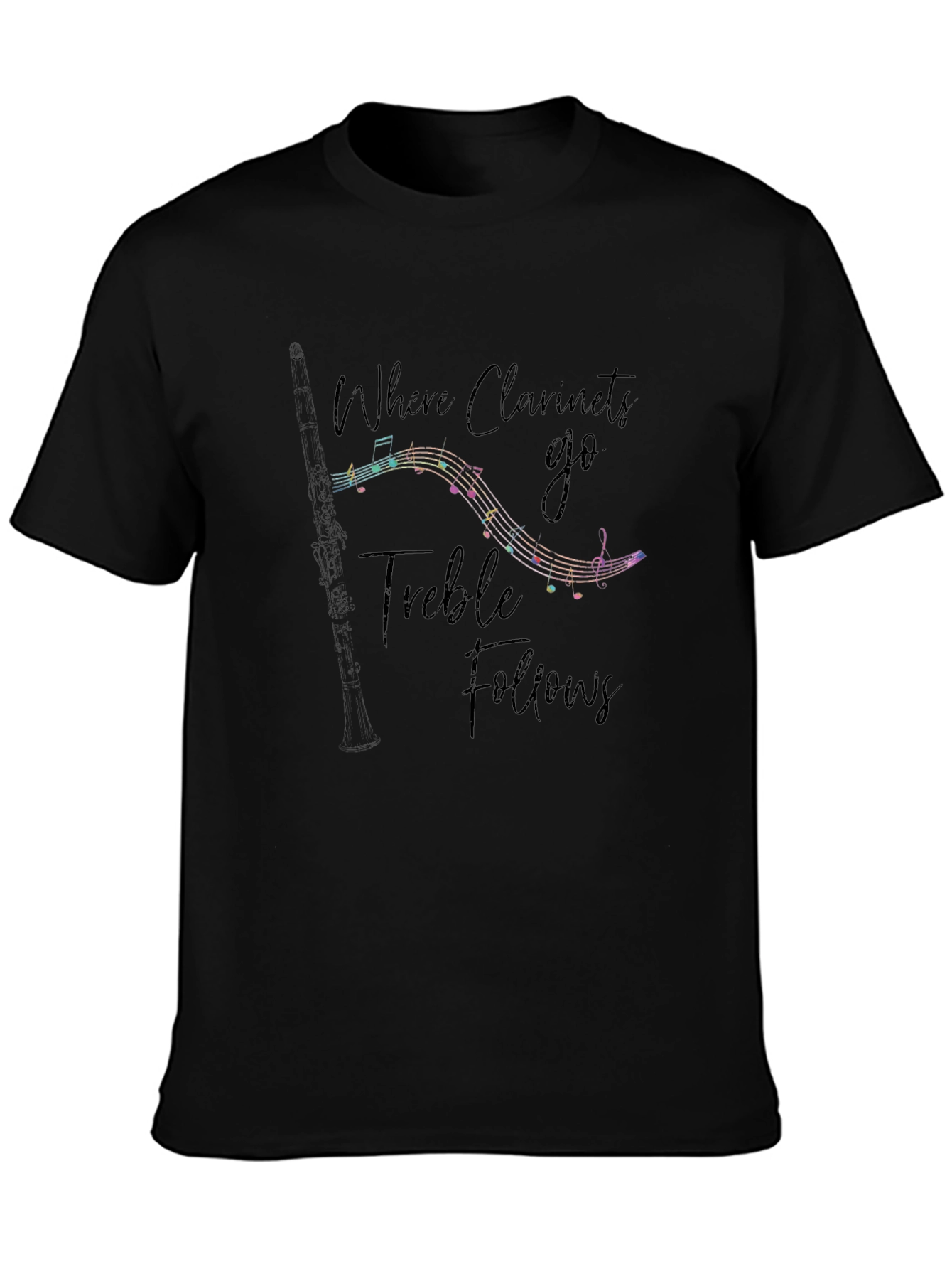 Clarinet Music Lover Graphic T-Shirt