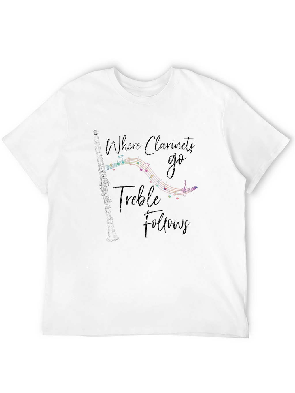 Clarinet Music Lover Graphic T-Shirt