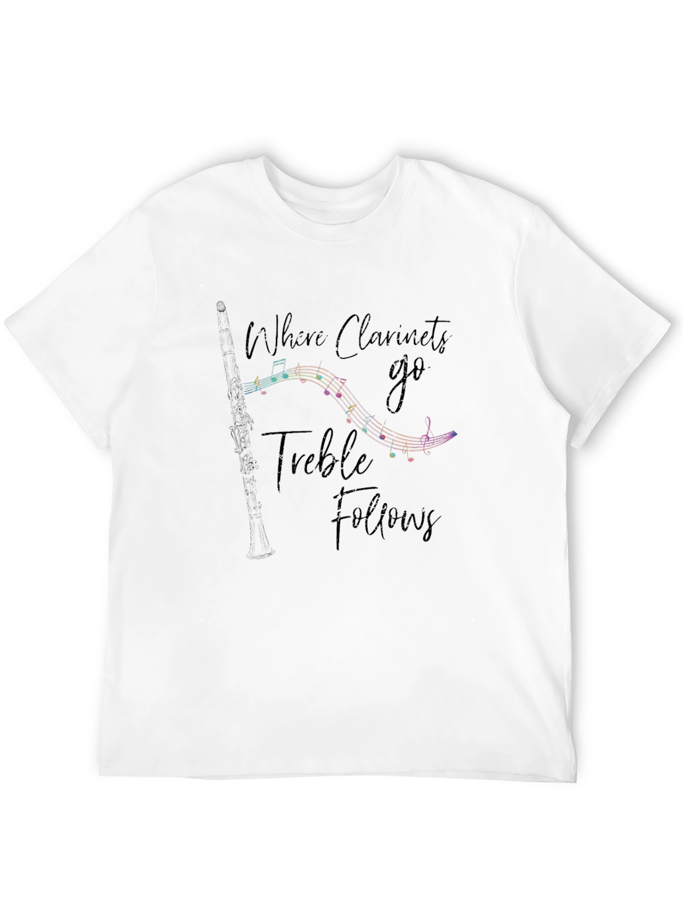 Clarinet Music Lover Graphic T-Shirt