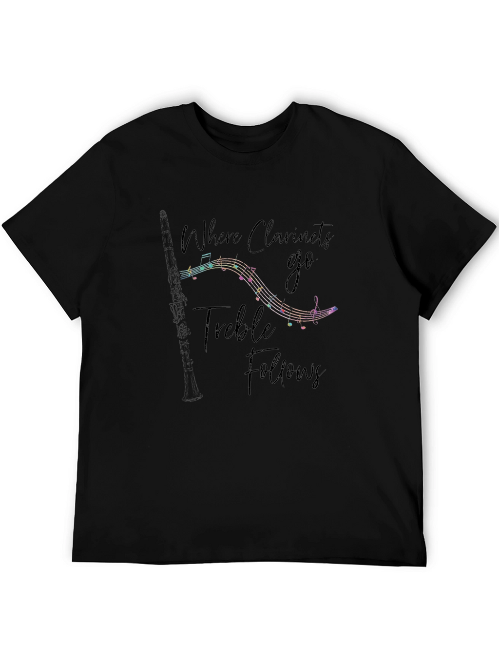 Clarinet Music Lover Graphic T-Shirt