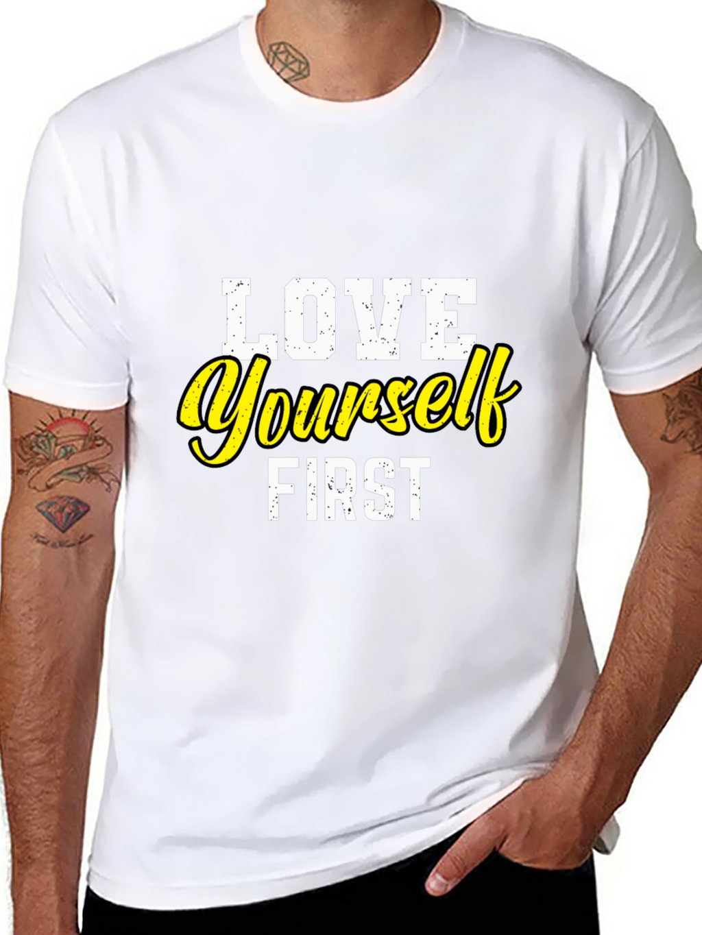 Love Yourself First Graphic Tee