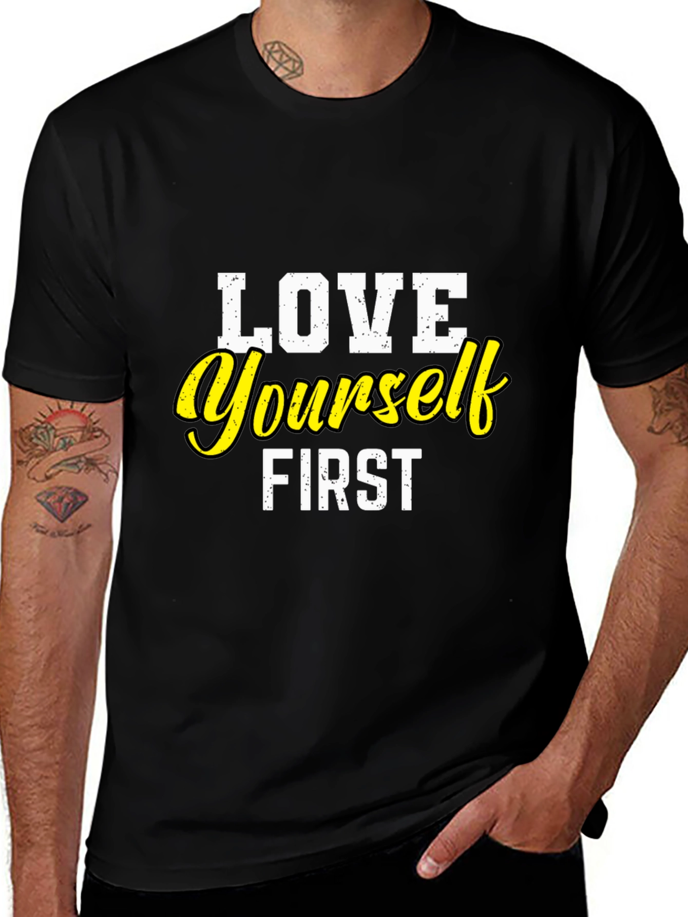 Love Yourself First Graphic Tee
