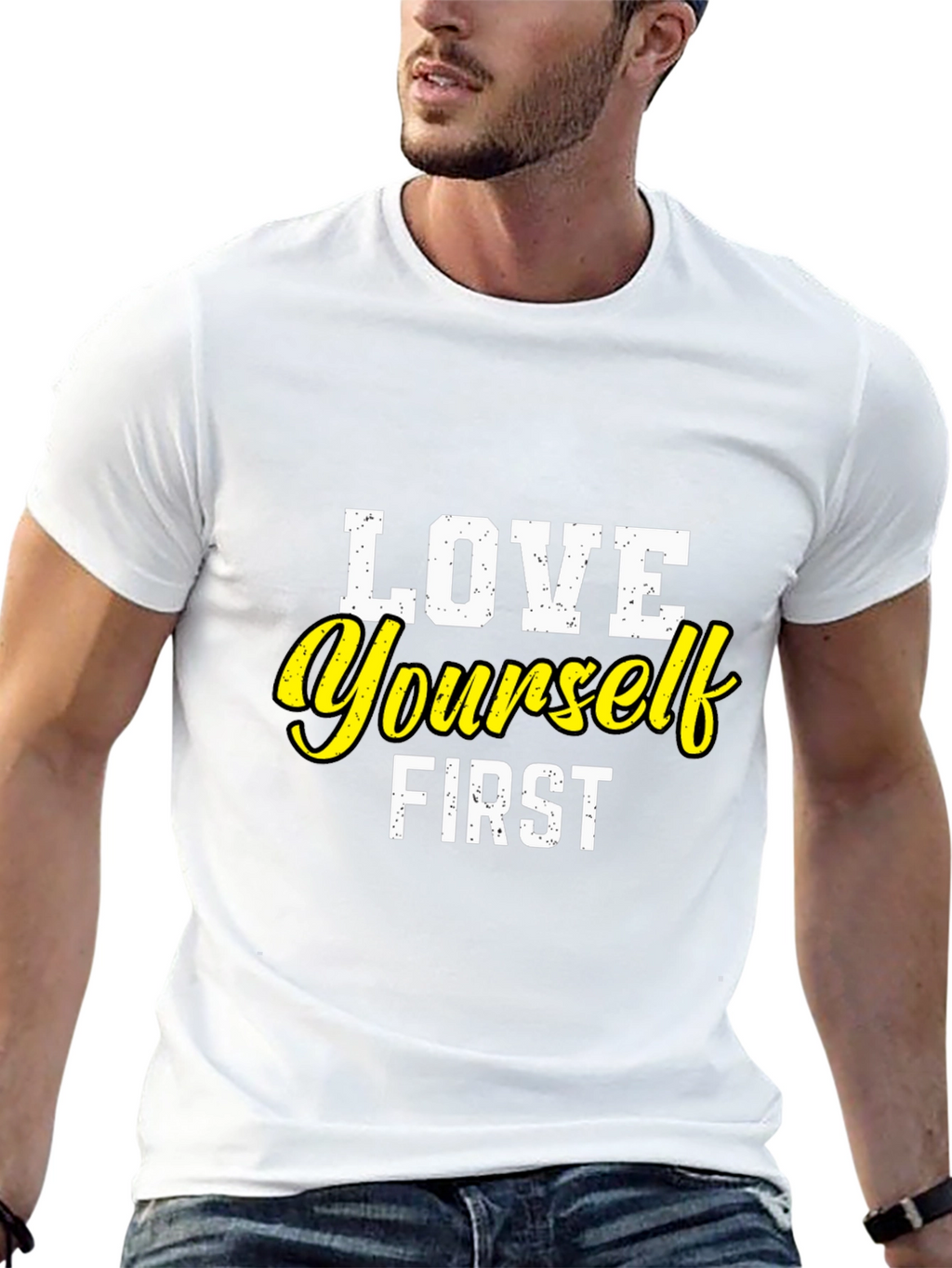 Love Yourself First Graphic Tee