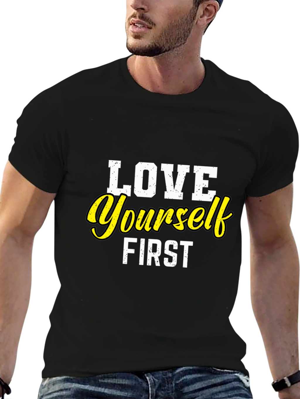 Love Yourself First Graphic Tee