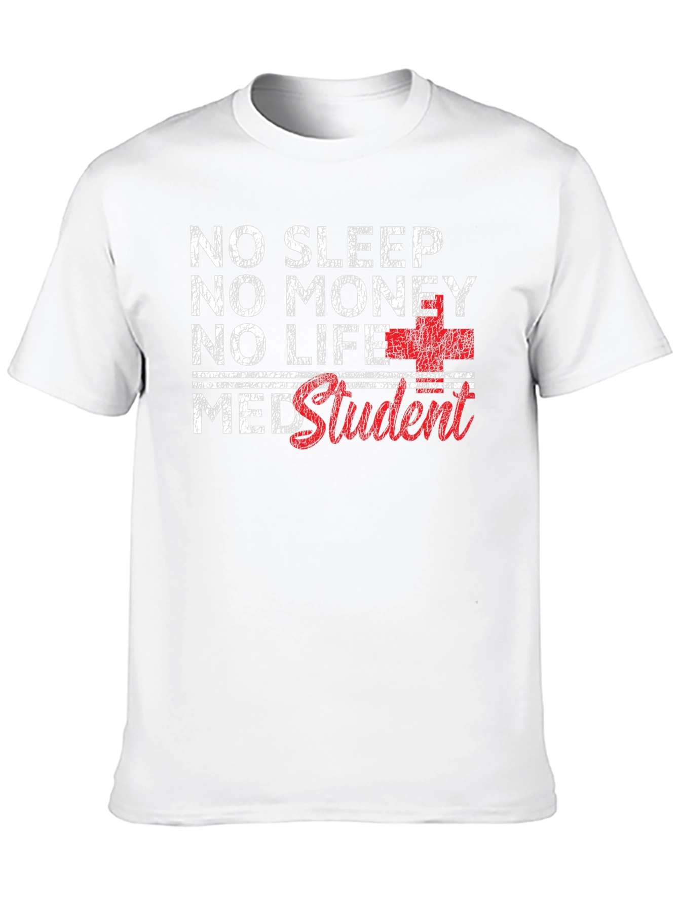 No Sleep Med Student Graphic Tee