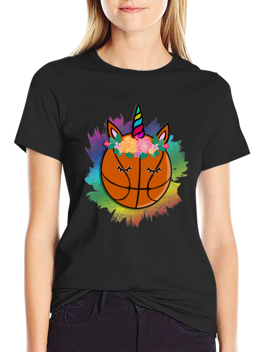 Unicorn Basketball Graphic Tee