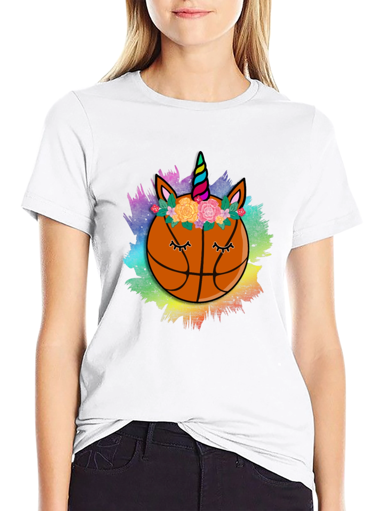 Unicorn Basketball Graphic Tee