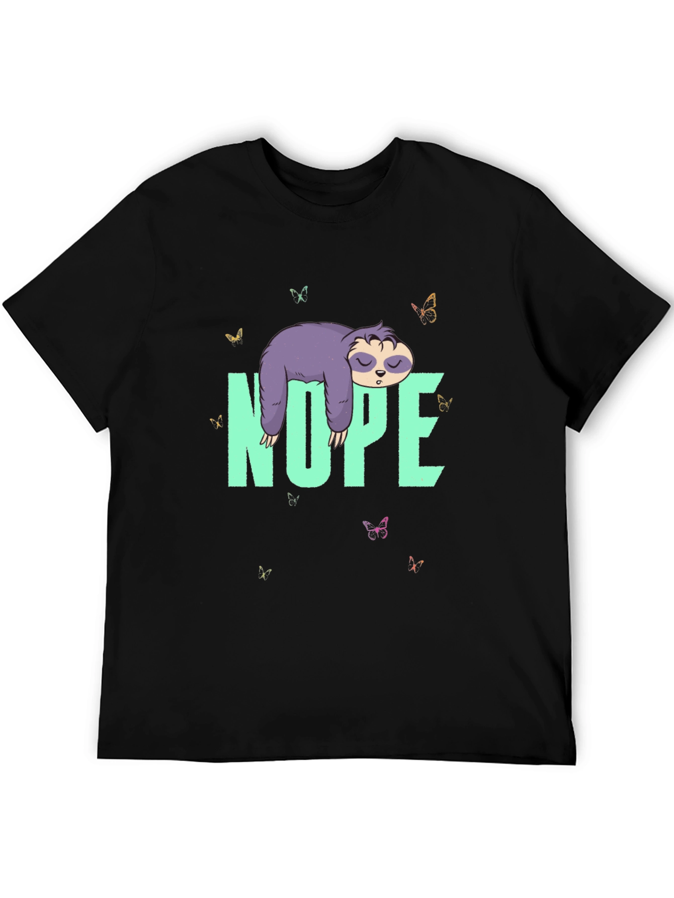 Nope Sloth T-Shirt - Lazy Days Tee