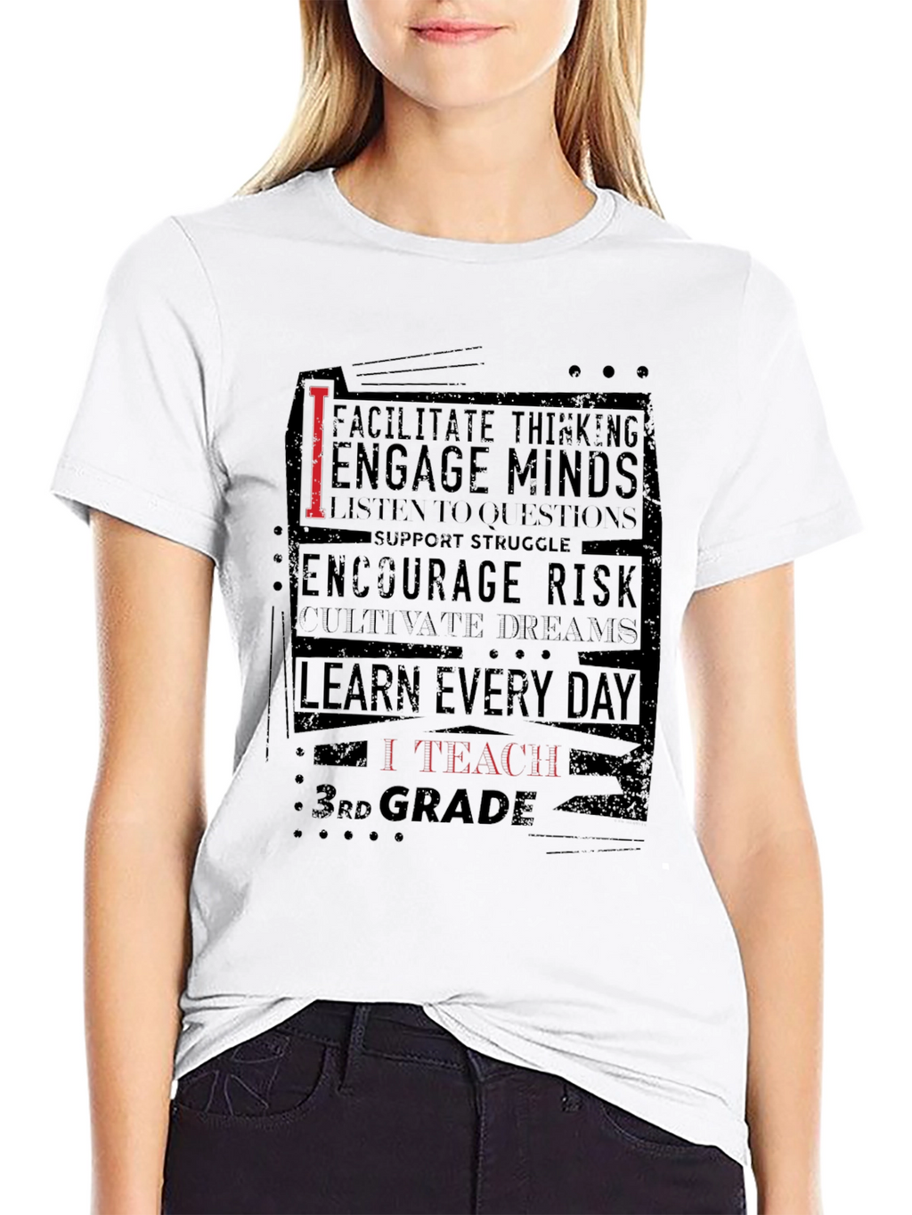 I Teach 3rd Grade T-Shirt