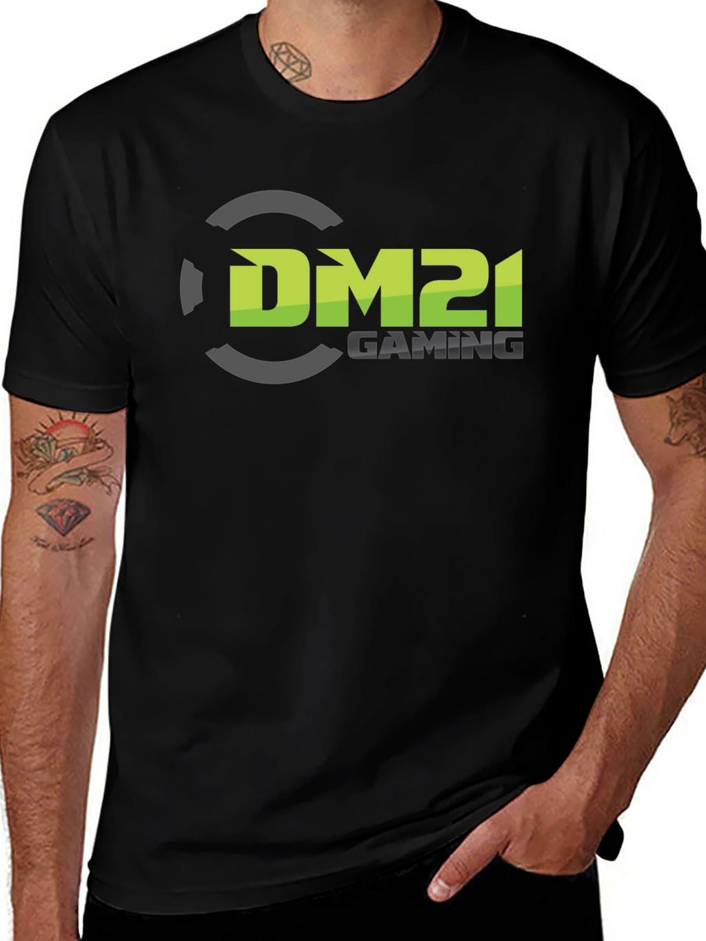 DM21 Gaming Black T-Shirt