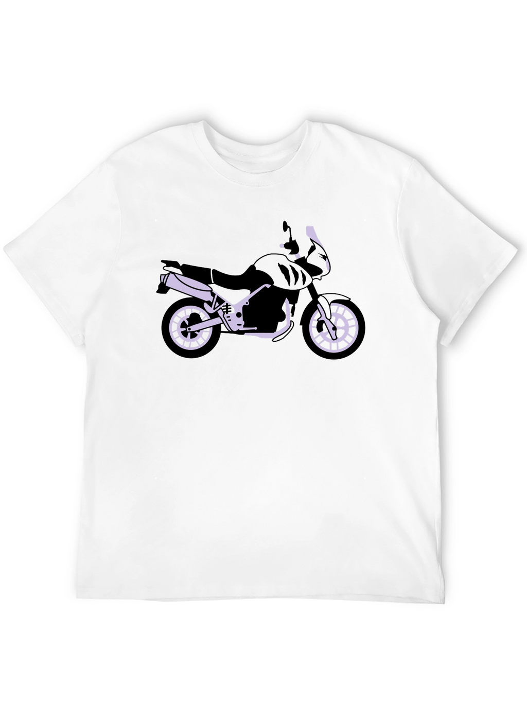 Motorcycle Graphic Tee - Black