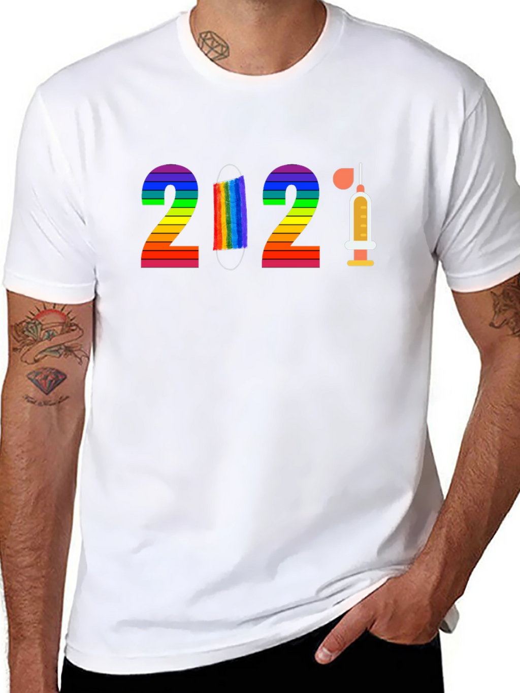 2021 Pride Vaccine Tee