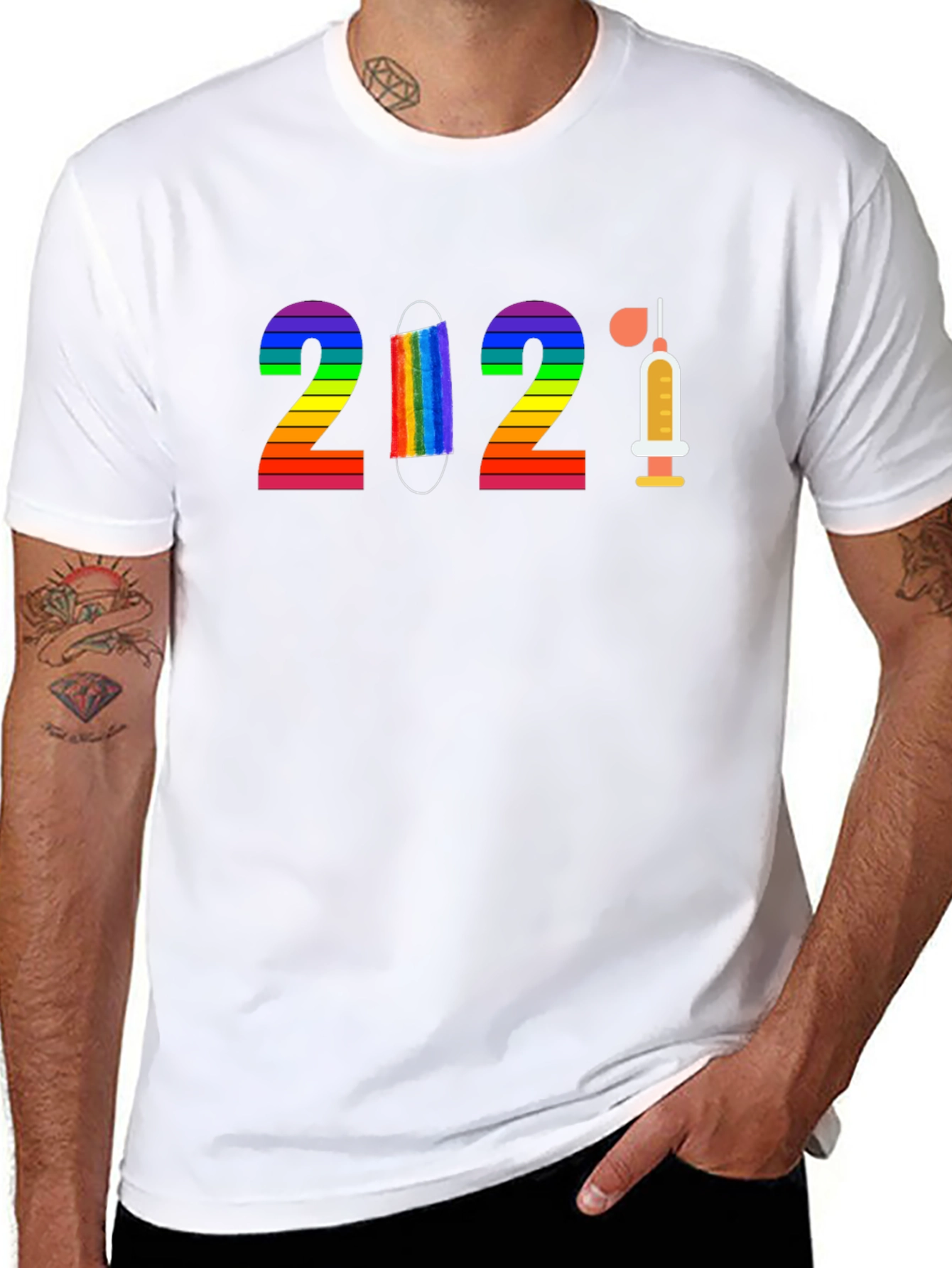 2021 Pride Vaccine Tee
