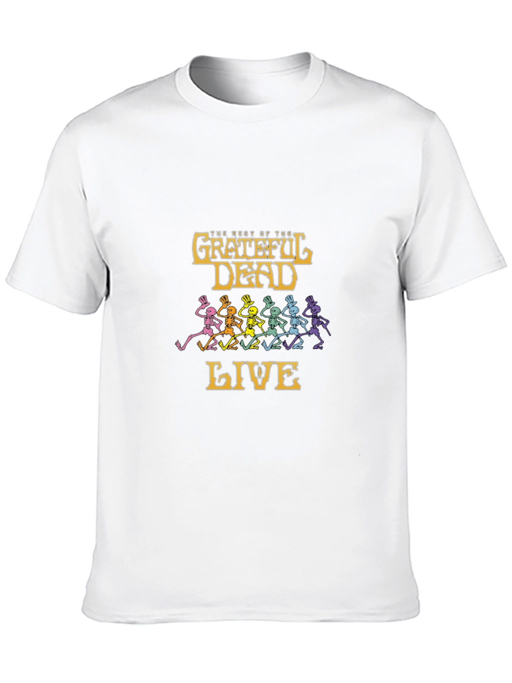 Grateful Dead Live Graphic Tee - Classic Rock Style