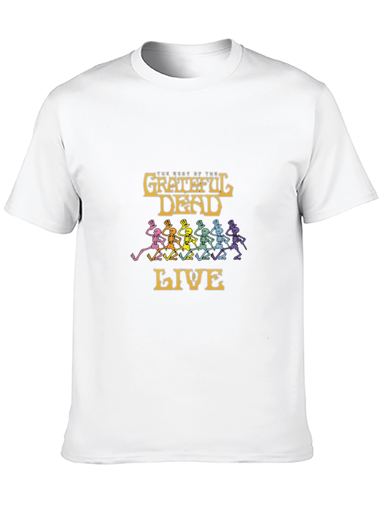 Grateful Dead Live Graphic Tee - Classic Rock Style